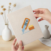 Afbeelding in Gallery-weergave laden, Punch Needle Set (4 stuks) met frames - Creatieve Bureau Iconen