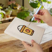Afbeelding in Gallery-weergave laden, Punch Needle Set (4 stuks) met frames - Ontbijt Sfeer