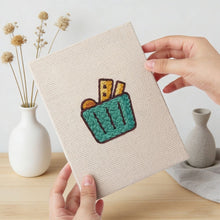 Afbeelding in Gallery-weergave laden, Punch Needle Set (4 stuks) met frames - Ochtend Zoetigheden