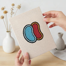 Afbeelding in Gallery-weergave laden, Punch Needle Set (4 stuks) met frames - Kawaii Snacks