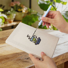 Afbeelding in Gallery-weergave laden, Punch Needle Set (4 stuks) met frames - Koffie en Thee Tijd