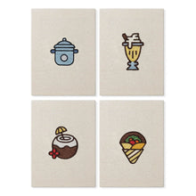 Afbeelding in Gallery-weergave laden, Punch Needle Set (4 stuks) met frames - Zoete Drankjes