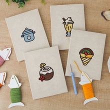 Afbeelding in Gallery-weergave laden, Punch Needle Set (4 stuks) met frames - Zoete Drankjes