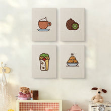 Afbeelding in Gallery-weergave laden, Punch Needle Set (4 stuks) met frames - Relax en Zoet 1
