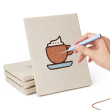 Afbeelding in Gallery-weergave laden, Punch Needle Set (4 stuks) met frames - Relax en Zoet 1
