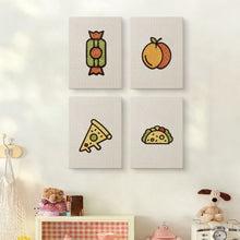 Afbeelding in Gallery-weergave laden, Punch Needle Set (4 stuks) met frames - Zoet en Hartig