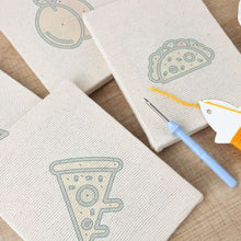 Afbeelding in Gallery-weergave laden, Punch Needle Set (4 stuks) met frames - Zoet en Hartig