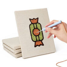 Afbeelding in Gallery-weergave laden, Punch Needle Set (4 stuks) met frames - Zoet en Hartig
