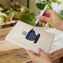 Afbeelding in Gallery-weergave laden, Punch Needle Set (4 stuks) met frames - Dessert Lekkernijen