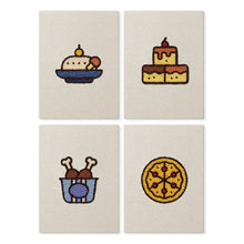 Afbeelding in Gallery-weergave laden, Punch Needle Set (4 stuks) met frames - Heerlijke Hapjes 3