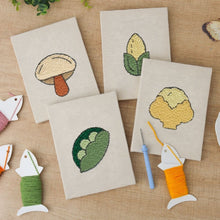 Afbeelding in Gallery-weergave laden, Punch Needle Set (4 stuks) met frames - Rijkdom van de Natuur