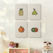Afbeelding in Gallery-weergave laden, Punch Needle Set (4 stuks) met frames - Fruitfeest 1