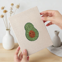 Afbeelding in Gallery-weergave laden, Punch Needle Set (4 stuks) met frames - Fruitfeest 2