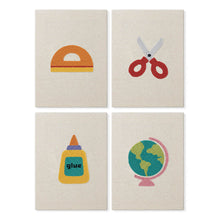 Afbeelding in Gallery-weergave laden, Punch Needle Set (4 stuks) met frames - Creatieve Gereedschappen