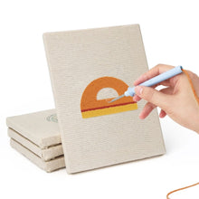 Afbeelding in Gallery-weergave laden, Punch Needle Set (4 stuks) met frames - Creatieve Gereedschappen