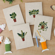 Afbeelding in Gallery-weergave laden, Punch Needle Set (4 stuks) met frames - Botanische Schoonheid