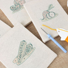 Afbeelding in Gallery-weergave laden, Punch Needle Set (4 stuks) met frames - Vers en Knapperig