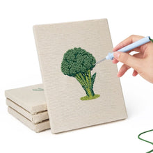 Afbeelding in Gallery-weergave laden, Punch Needle Set (4 stuks) met frames - Vers en Knapperig