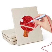 Afbeelding in Gallery-weergave laden, Punch Needle Set (4 stuks) met frames - Sportief Plezier