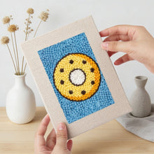 Afbeelding in Gallery-weergave laden, Punch Needle Set (4 stuks) met frames - Fruit en Zoet
