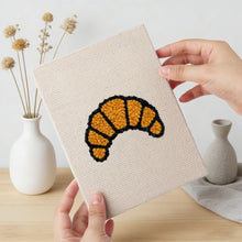 Afbeelding in Gallery-weergave laden, Punch Needle Set (4 stuks) met frames - Ontbijt Lekkernijen 2