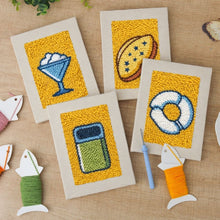 Afbeelding in Gallery-weergave laden, Punch Needle Set (4 stuks) met frames - Heerlijke Snacks