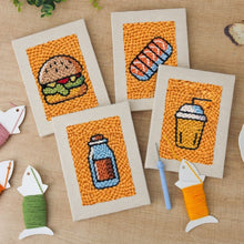 Afbeelding in Gallery-weergave laden, Punch Needle Set (4 stuks) met frames - Smakelijke Maaltijd