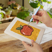 Afbeelding in Gallery-weergave laden, Punch Needle Set (4 stuks) met frames - Lunchpauze