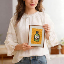 Afbeelding in Gallery-weergave laden, Punch Needle Set (4 stuks) met frames - Snack Aanval
