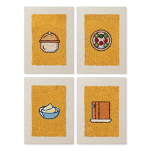 Afbeelding in Gallery-weergave laden, Punch Needle Set (4 stuks) met frames - Gebakken Lekkernijen