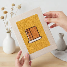Afbeelding in Gallery-weergave laden, Punch Needle Set (4 stuks) met frames - Gebakken Lekkernijen