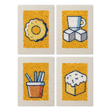 Afbeelding in Gallery-weergave laden, Punch Needle Set (4 stuks) met frames - Smakelijke Delicatessen