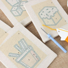 Afbeelding in Gallery-weergave laden, Punch Needle Set (4 stuks) met frames - Smakelijke Delicatessen