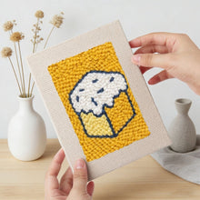 Afbeelding in Gallery-weergave laden, Punch Needle Set (4 stuks) met frames - Smakelijke Delicatessen