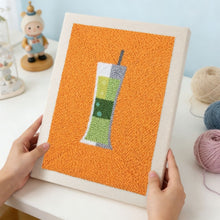 Afbeelding in Gallery-weergave laden, Punch Needle Pakket met frame - Cocktails 1