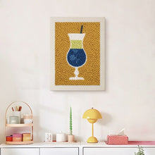 Afbeelding in Gallery-weergave laden, Punch Needle Pakket met frame - Cocktails 2