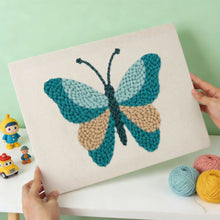 Afbeelding in Gallery-weergave laden, Punch Needle Pakket met frame - Kleuren in Vlucht