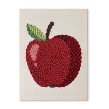 Afbeelding in Gallery-weergave laden, Punch Needle Pakket met frame - Rode Appel
