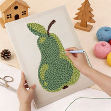 Afbeelding in Gallery-weergave laden, Punch Needle Pakket met frame - Verse Peer