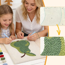 Afbeelding in Gallery-weergave laden, Punch Needle Pakket met frame - Verse Peer