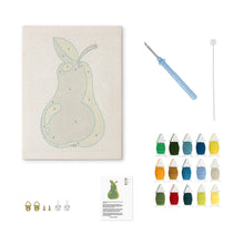 Afbeelding in Gallery-weergave laden, Punch Needle Pakket met frame - Verse Peer