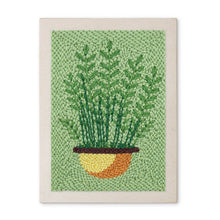 Afbeelding in Gallery-weergave laden, Punch Needle Pakket met frame - Varens in Pot