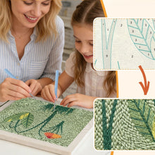 Afbeelding in Gallery-weergave laden, Punch Needle Pakket met frame - Wilde Weide