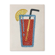 Afbeelding in Gallery-weergave laden, Punch Needle Pakket met frame - Citrus Verfrissing