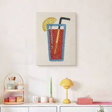 Afbeelding in Gallery-weergave laden, Punch Needle Pakket met frame - Citrus Verfrissing
