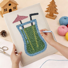 Afbeelding in Gallery-weergave laden, Punch Needle Pakket met frame - Exotisch Drankje