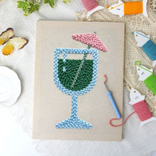 Afbeelding in Gallery-weergave laden, Punch Needle Pakket met frame - Tropische Bries