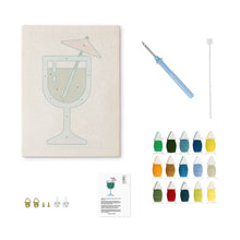 Afbeelding in Gallery-weergave laden, Punch Needle Pakket met frame - Tropische Bries