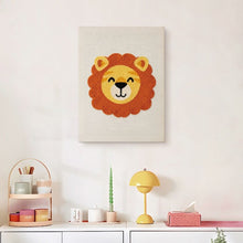 Afbeelding in Gallery-weergave laden, Punch Needle Pakket met frame - Kleine Leeuw