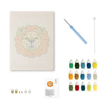 Afbeelding in Gallery-weergave laden, Punch Needle Pakket met frame - Kleine Leeuw